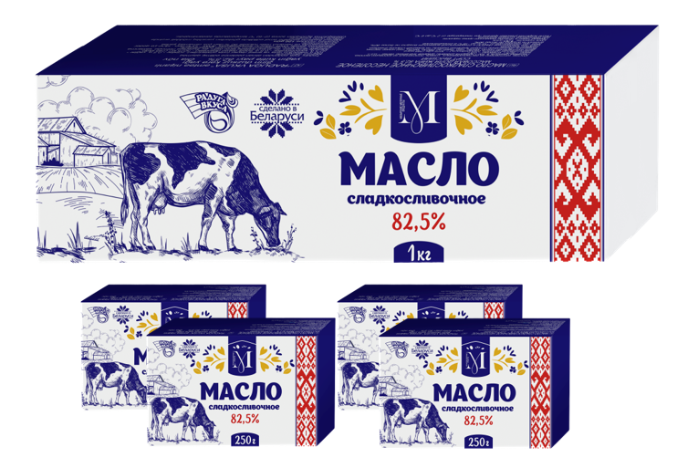 Масло 82,5%  1 кг