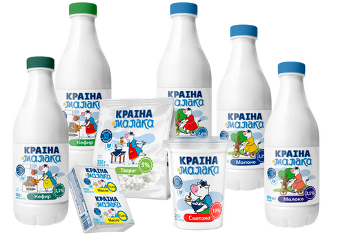 Продукты ТМ "КРАIНА МАЛАКА"