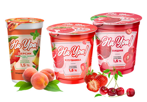 Yogurt product "НА URA!