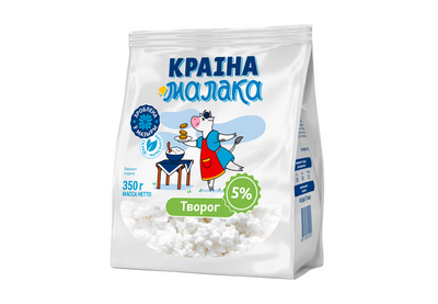 Cottage cheese "KRAINA MALAKA"